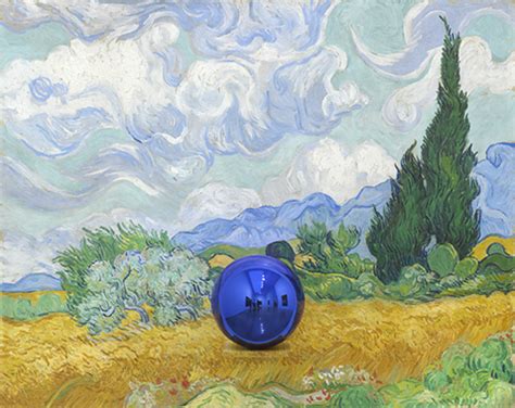 jeff koons van gogh painting.